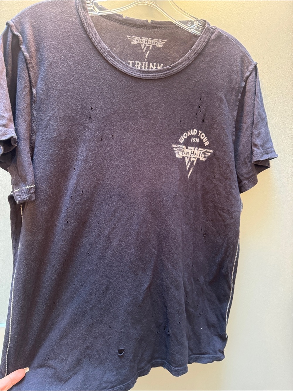 Trunk x Free People Van Halen distressed T-Shirt